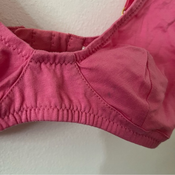 Araks Pink Cotton Bralette - Picture 3 of 5